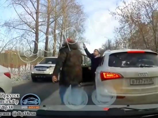 Двое водителей в Иркутске поскандалили со стрельбой