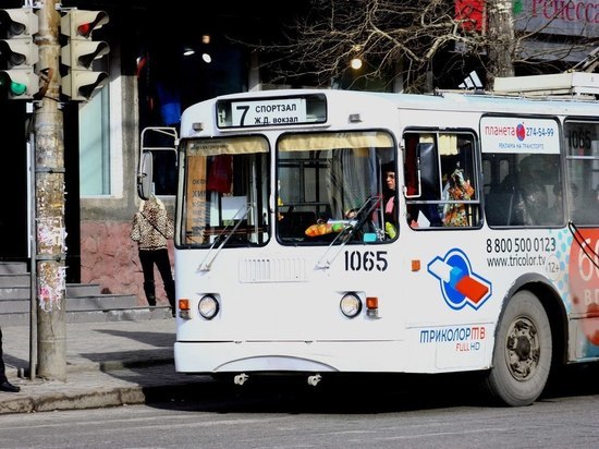 Проезд в трамваях и троллейбусах Красноярска подорожает в начале года