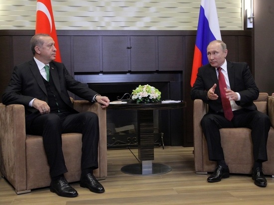 В Кремле рассказали о разговоре Путина и Эрдогана