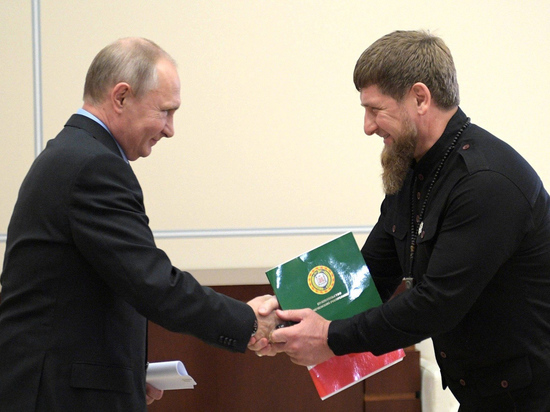 Глава Чечни Кадыров назвал себя пехотинцем президента Путина