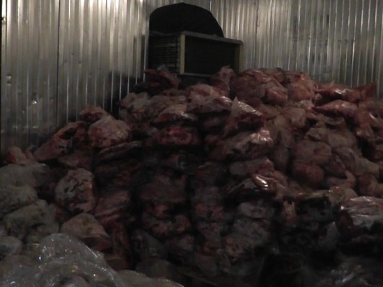В Брянской области продали 280 тонн сомнительного мяса