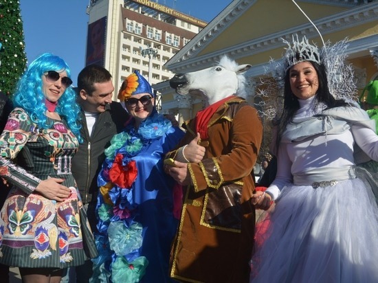 В Ставрополе прошел костюмированный праздник