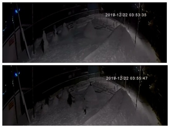 В Новосибирске хулиганы разгромили снежный городок