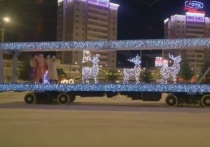 Волшебная колесница будет курсировать по проспекту Красноярский рабочий все праздники