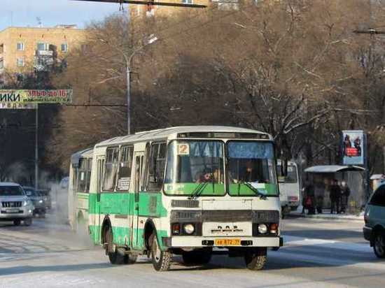 Большое количество автобусов в Абакане назвали одной из причин аварийности на дорогах