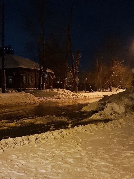 Очередная коммунальная авария случилась в Барнауле