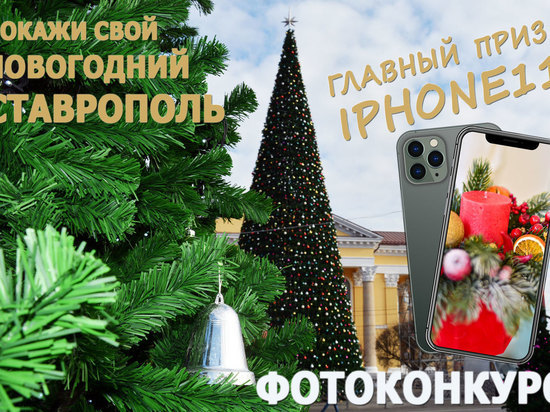 iPhone 11 разыграют в фотоконкурсе «Новогодний Ставрополь»