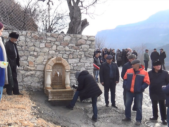 В горном районе Дагестана открыли водовод
