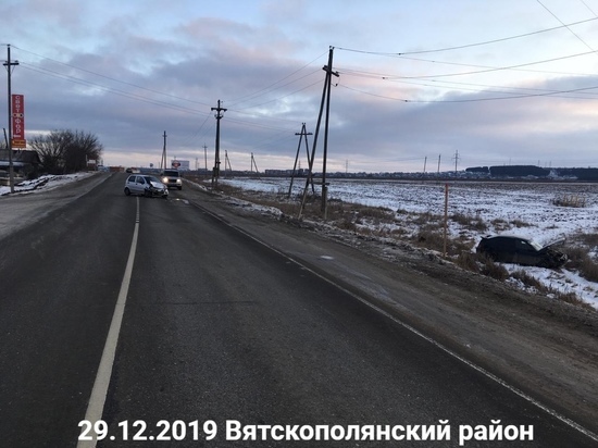 Пьяный водитель "12-й" пострадал в Вятскополянском районе