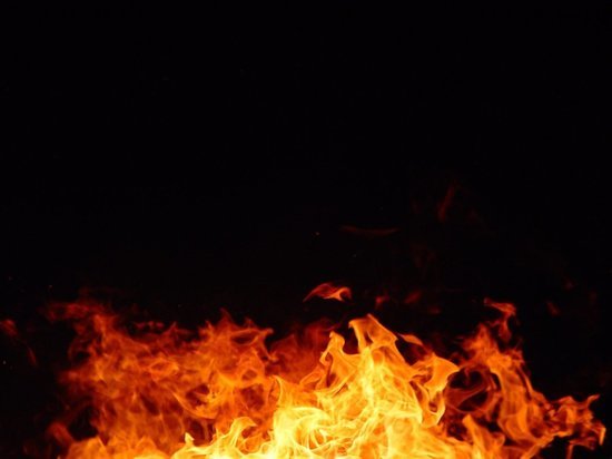 Бывший Дом офицеров горел в Хабаровске