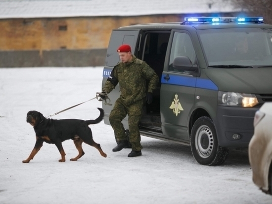 Военная полиция охраняет в новогодние праздники волгоградцев