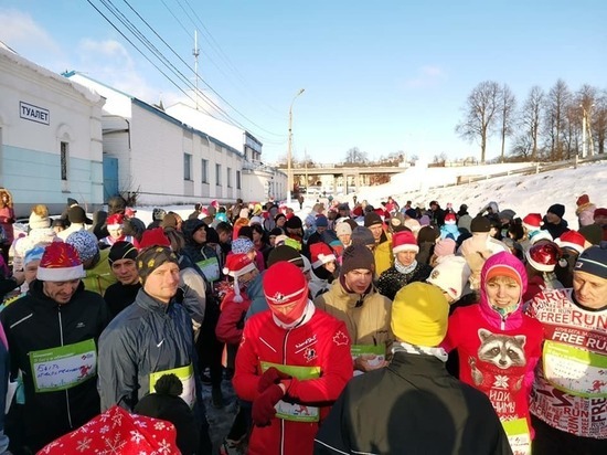 В Ярославле 1 января состоялись два забега