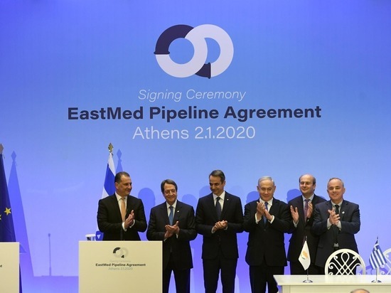 Подписан договор о поставах израильского газа в Европу