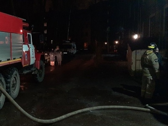 Больше сорока человек выезжали на пожар в Иванове
