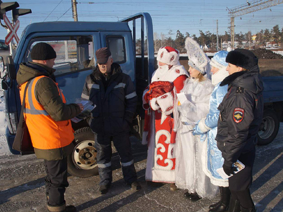 На севере Бурятии прошла акция «Безопасный переезд»