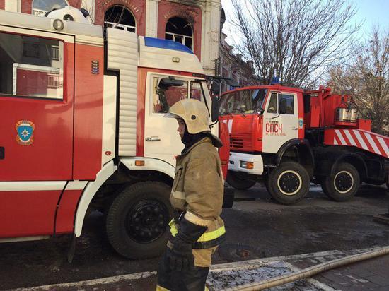 В Астрахани на пожаре погиб мужчина