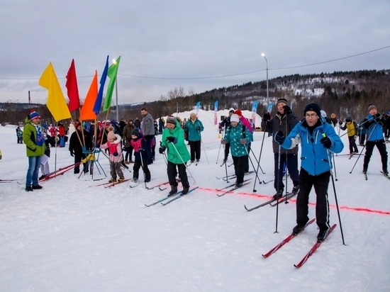 Спортивный конкурс «Лыжня зовёт!» стартовал в Мурманске