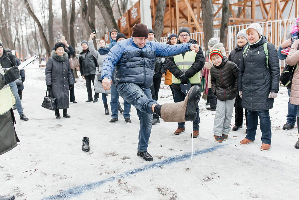 В Лесопарке прошел фестиваль «Рязанский валенок»