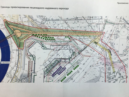 Новый надземный переход возведут на Пионерском бульваре в Кемерове