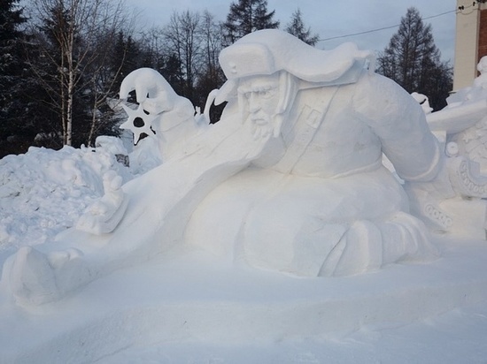 Награждены победители XX Сибирского фестиваля снежной скульптуры