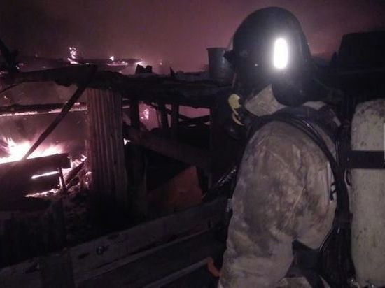 Пожар в Тетюшском районе уничтожил жилой дом и унес жизнь мужчины