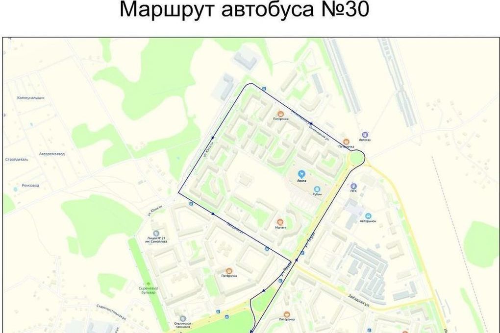 Маршрут автобуса 1 псков