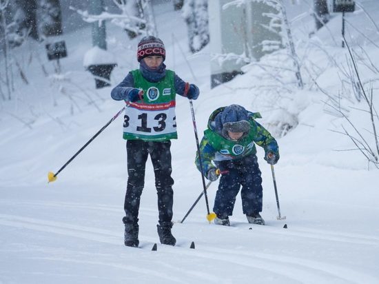 Рождественская лыжная гонка прошла в Югре