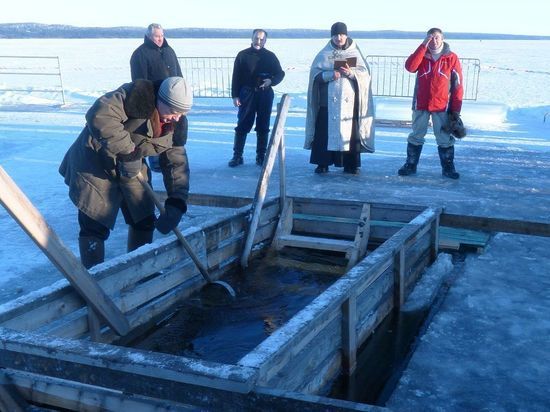 В центре Петрозаводска установят наземную купель для крещенских купаний
