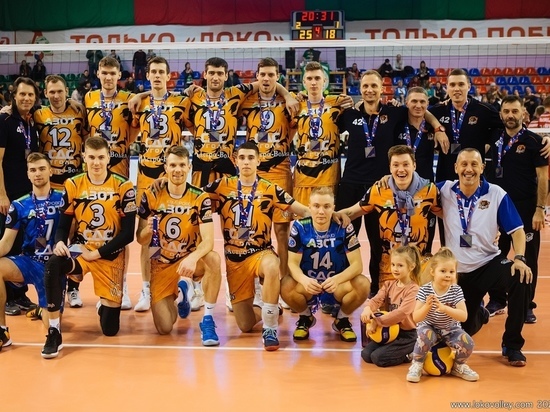 Волейбольный “Кузбасс” стал серебряным призёром Кубка Сибири и Дальнего Востока
