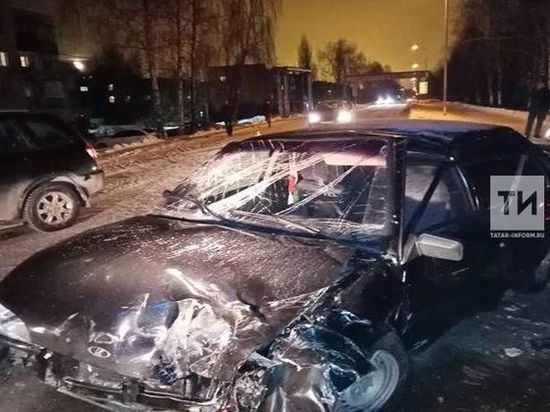 По вине пьяного водителя под Казанью пострадали два человека