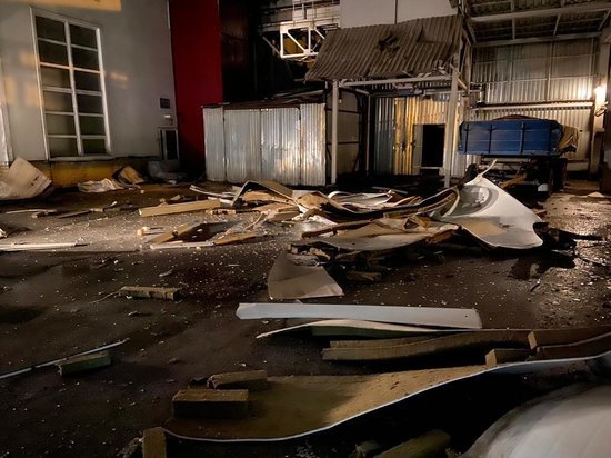 На заводе в Белгородской области произошёл взрыв