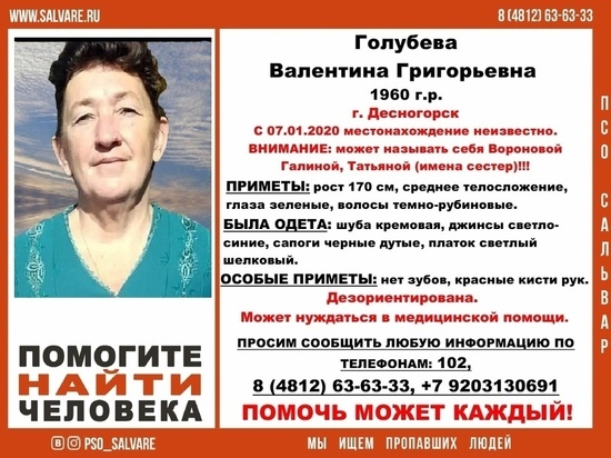 В Смоленской области ищут пропавшую женщину