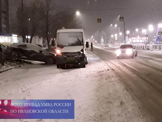 За сутки на дорогах Ивановской области произошло 4 ДТП