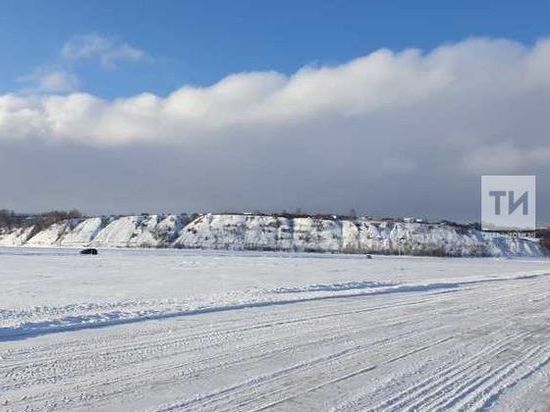 Из-за потепления в Татарстане временно закроют ледовые переправы