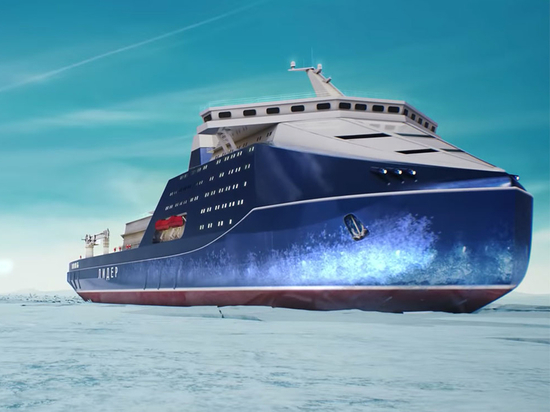 Новый ледокол необходим для обеспечения круглогодичной проводки грузовых судов по Северному морскому пути с коммерческой скоростью