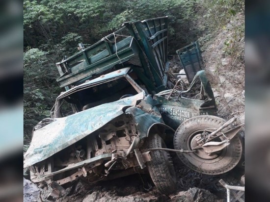 В Мексике нашли грузовик с сожженными трупами музыкантов