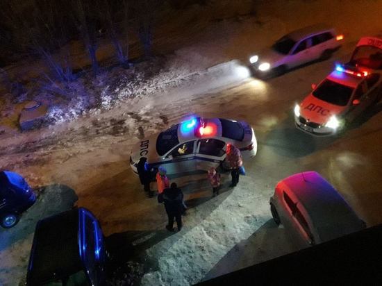 Водитель на авто с детьми пытался скрыться от полиции в Чите - очевидец