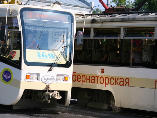 Утренний инцидент с трамваями привёл к опозданию кемеровчан на работу