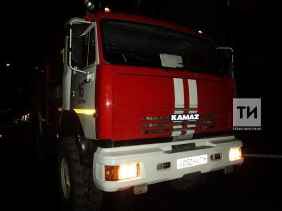 На пожаре в частном доме в Казани погиб мужчина