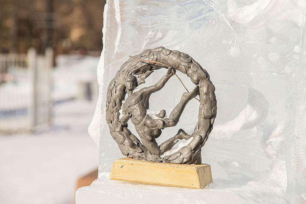 Утюг, фен, бензопила и стамеска: чем работают ледовые скульпторы