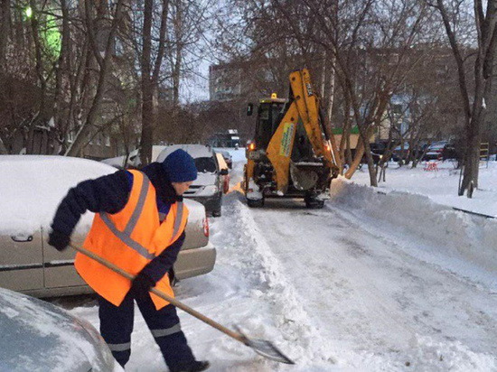 В Омске проверили качество уборки снега