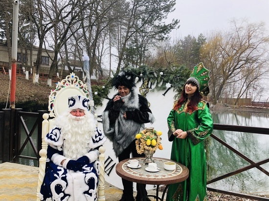 Южный Дед Мороз привлекает в Железноводск туристов