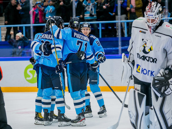 Новосибирский ХК «Сибирь» одержал шестую победу подряд