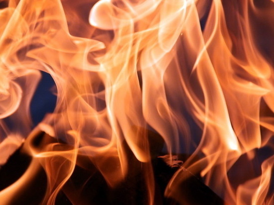 На пожаре в Йошкар-Оле пострадал мужчина
