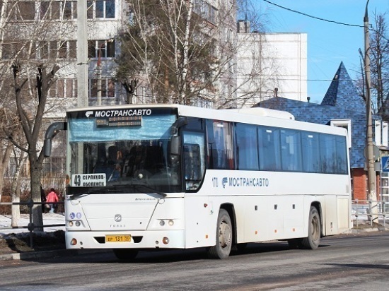 По фиксированной цене будут оплачивать проезд в автобусах жители городского округа Серпухов