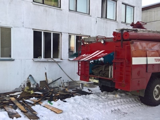 Пожар потушили в школе-интернате села в Забайкалье