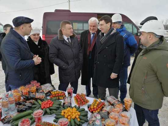 Полпред президента в ЦФО посетил тепличный комплекс «Мичуринский»
