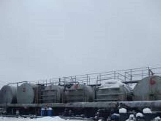 В Оренбурге судебные приставы закрыли площадку по переработке нефтепродуктов