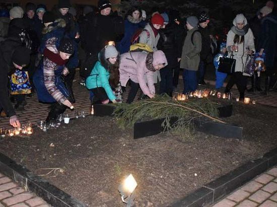 В Западной Двине в годовщину освобождения района зажгли свечи
