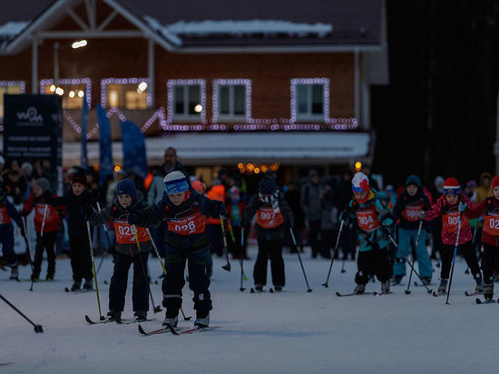 Вячеслав Веденин открыл ночные лыжные гонки в Туле